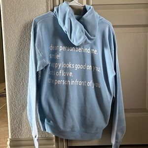 Homemade hoodie!